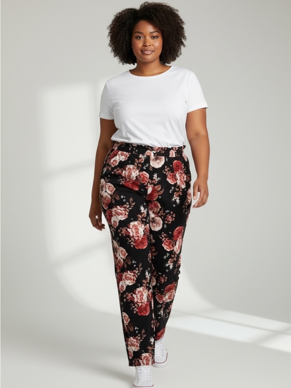 SHEIN Floral Pants Size 3X